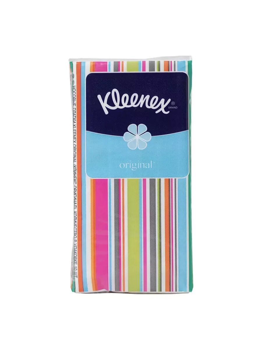 Картинки Kleenex Носовые платочки оригинал 10шт х 10