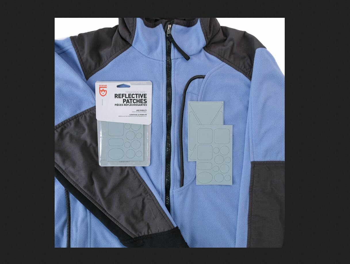 Gear Aid комплект наклеек - Tenacious Tape Reflective — фото 1