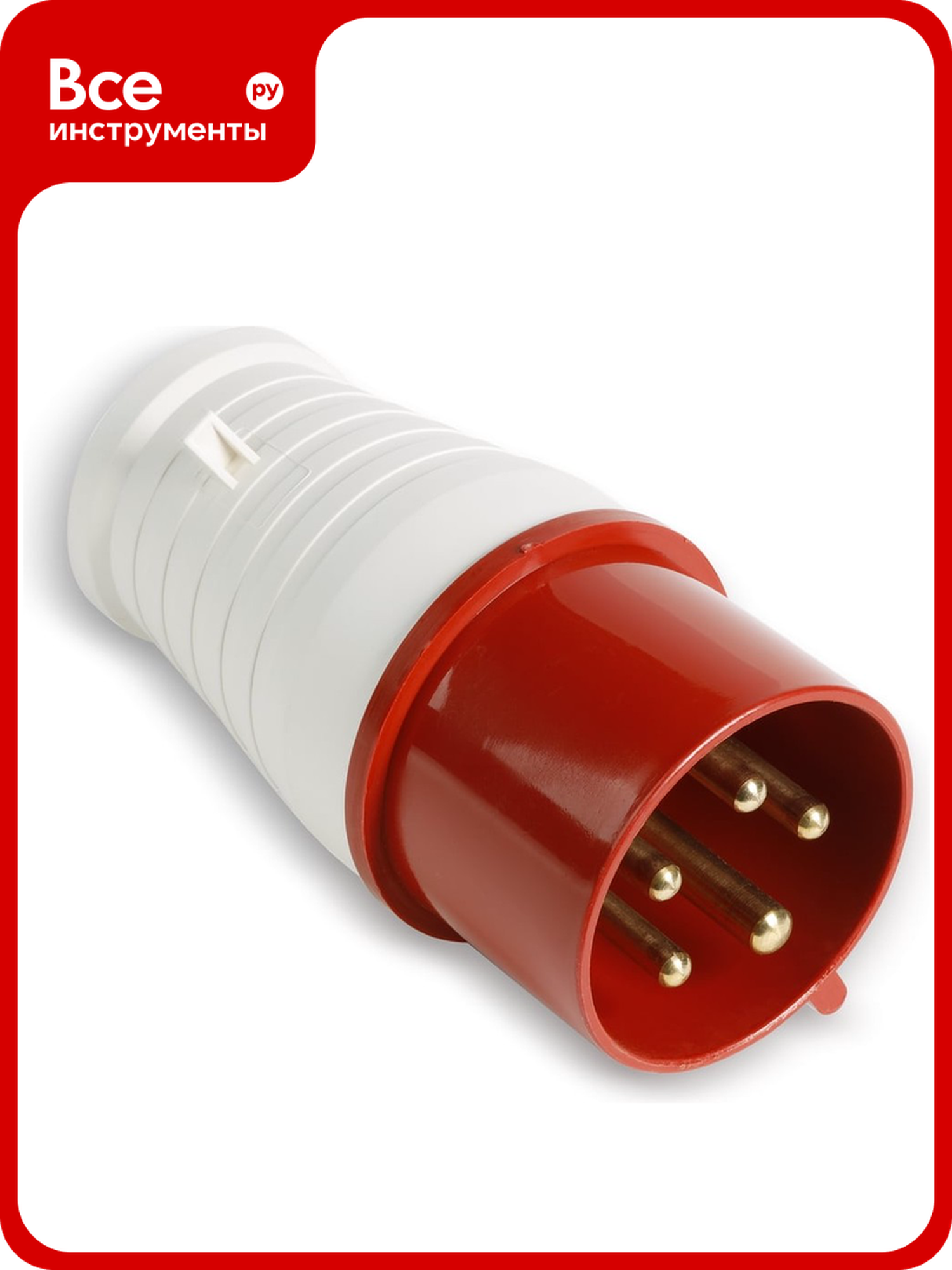 Вилка переносная Smartbuy 015 3Р+РЕ+N 16А 380В IP44 SBE-16-PP5-380