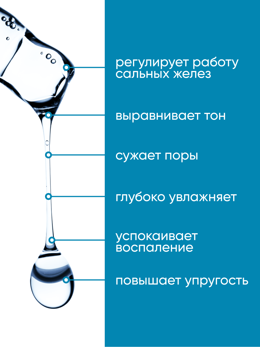 Сыворотка для лица с ниацинамидом от прыщей и черных точек, пигментации, противовоспалительная Алтея, 30 мл — фото 1