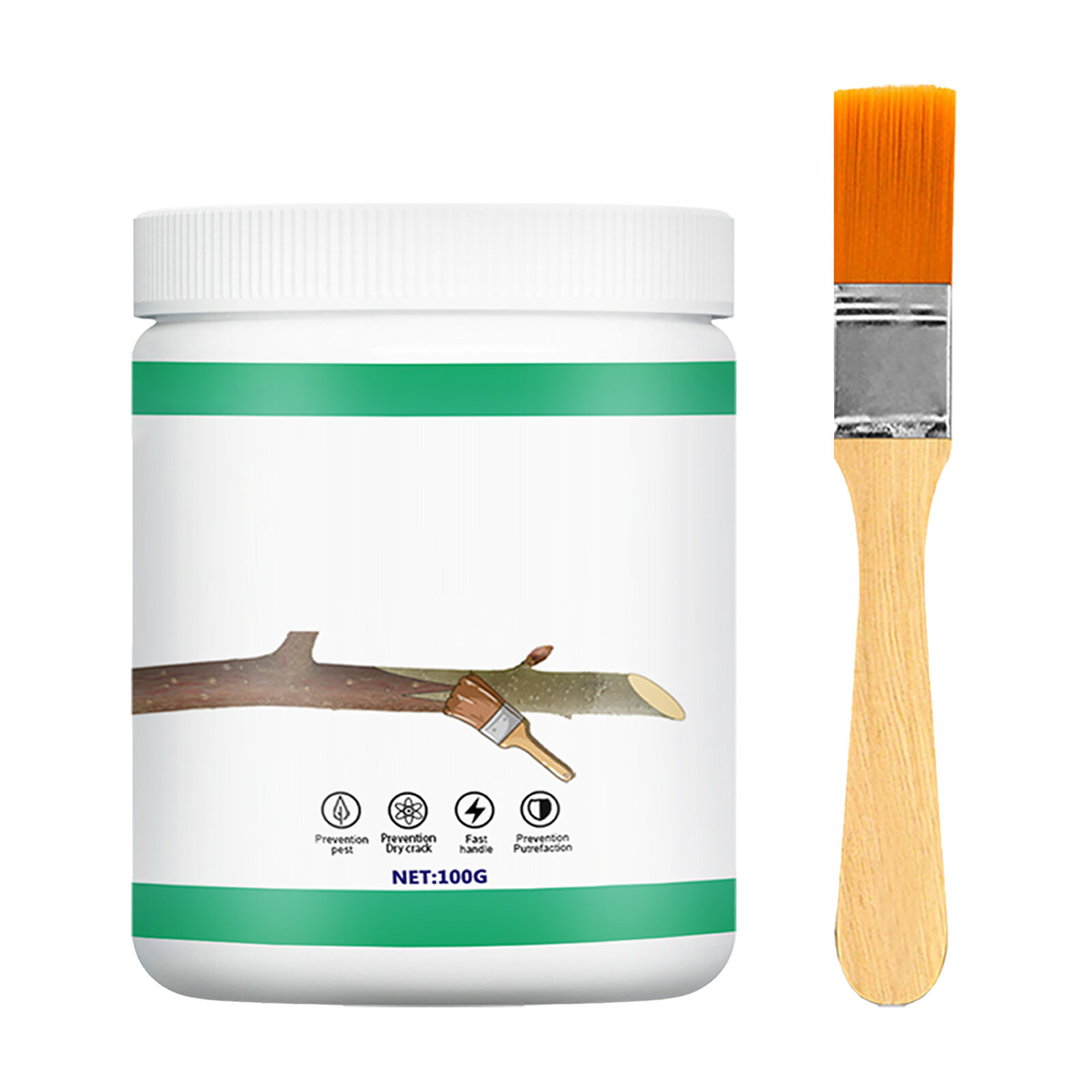 Tree Wound Pruning Sealer Lime Plaster Garden Rich Pruning Sealer Healing Paste for Home