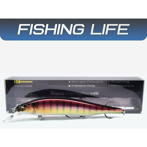 Воблер Megabass ITO SHINER 115SP (суспендер, 115мм, 14гр) - M END MAX