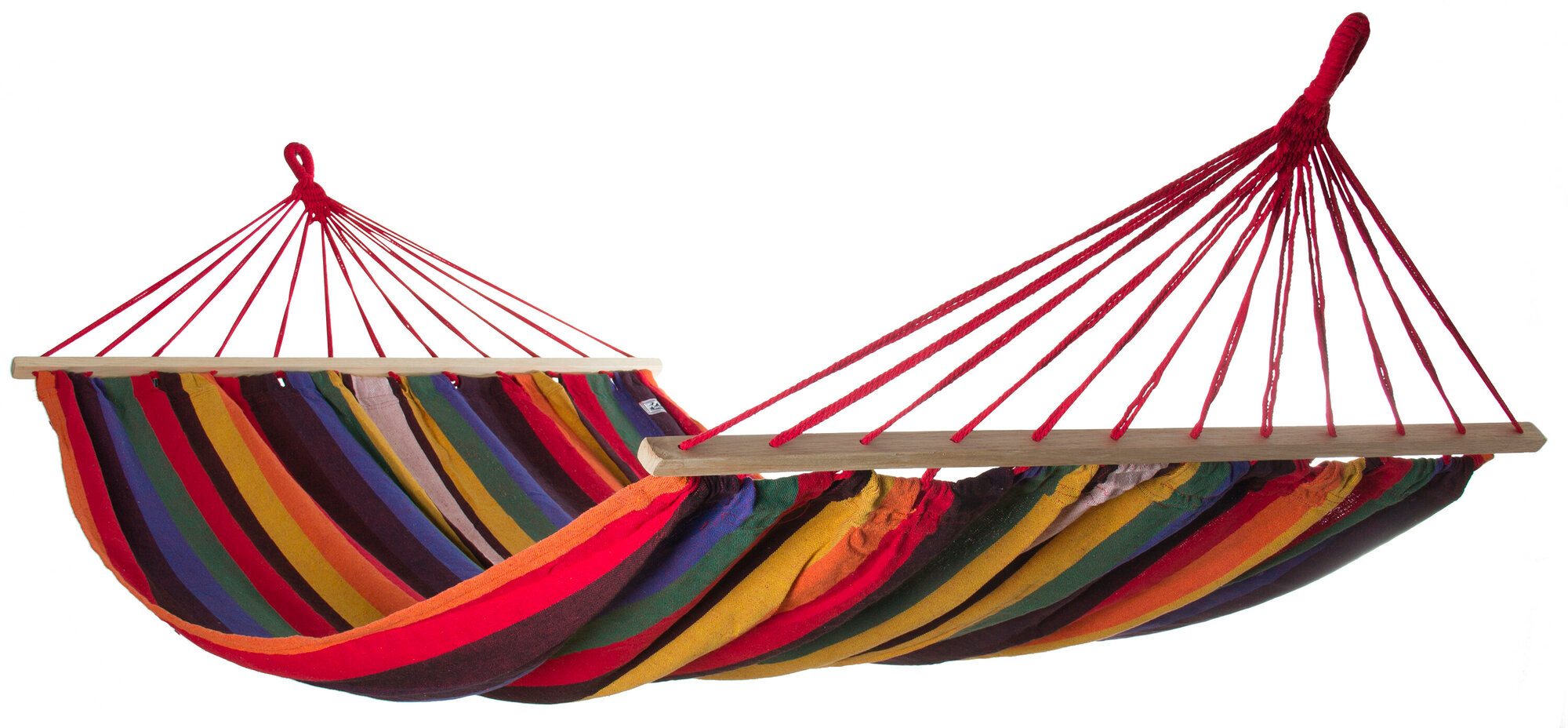 Гамак ARIZONE Garden 28-10223 с брусками подвесной 220x160 см нагрузка до 200 кг