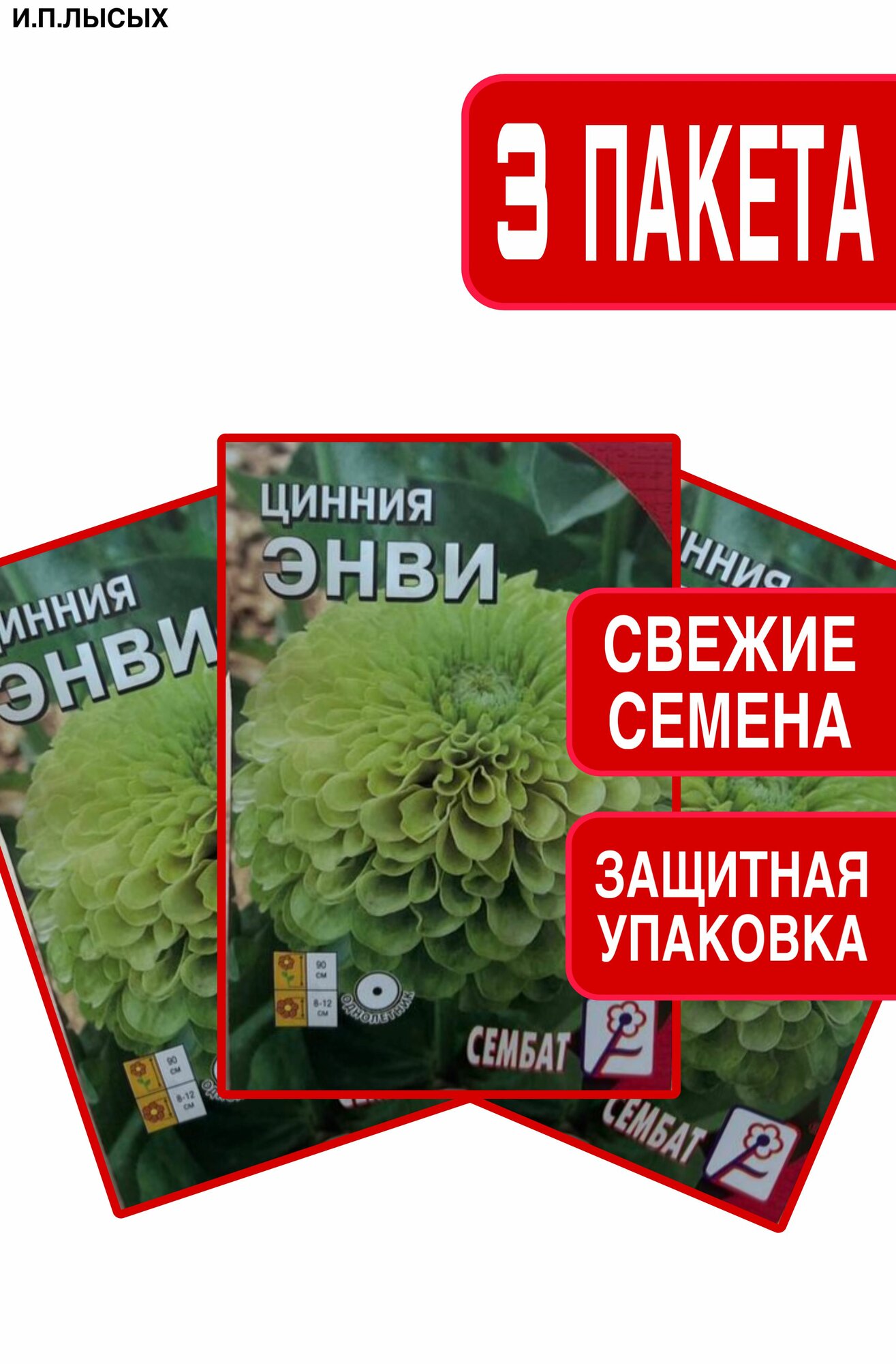 Семена Цинния 
