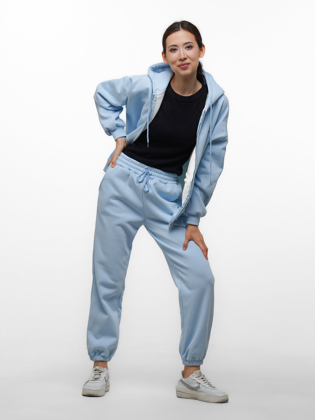 Костюм спортивный , размер L, blue