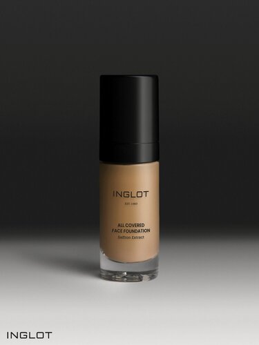 Изображение товара Тональная основа Inglot All Covered Face Foundation LC 013, бежевый, сатиновый финиш