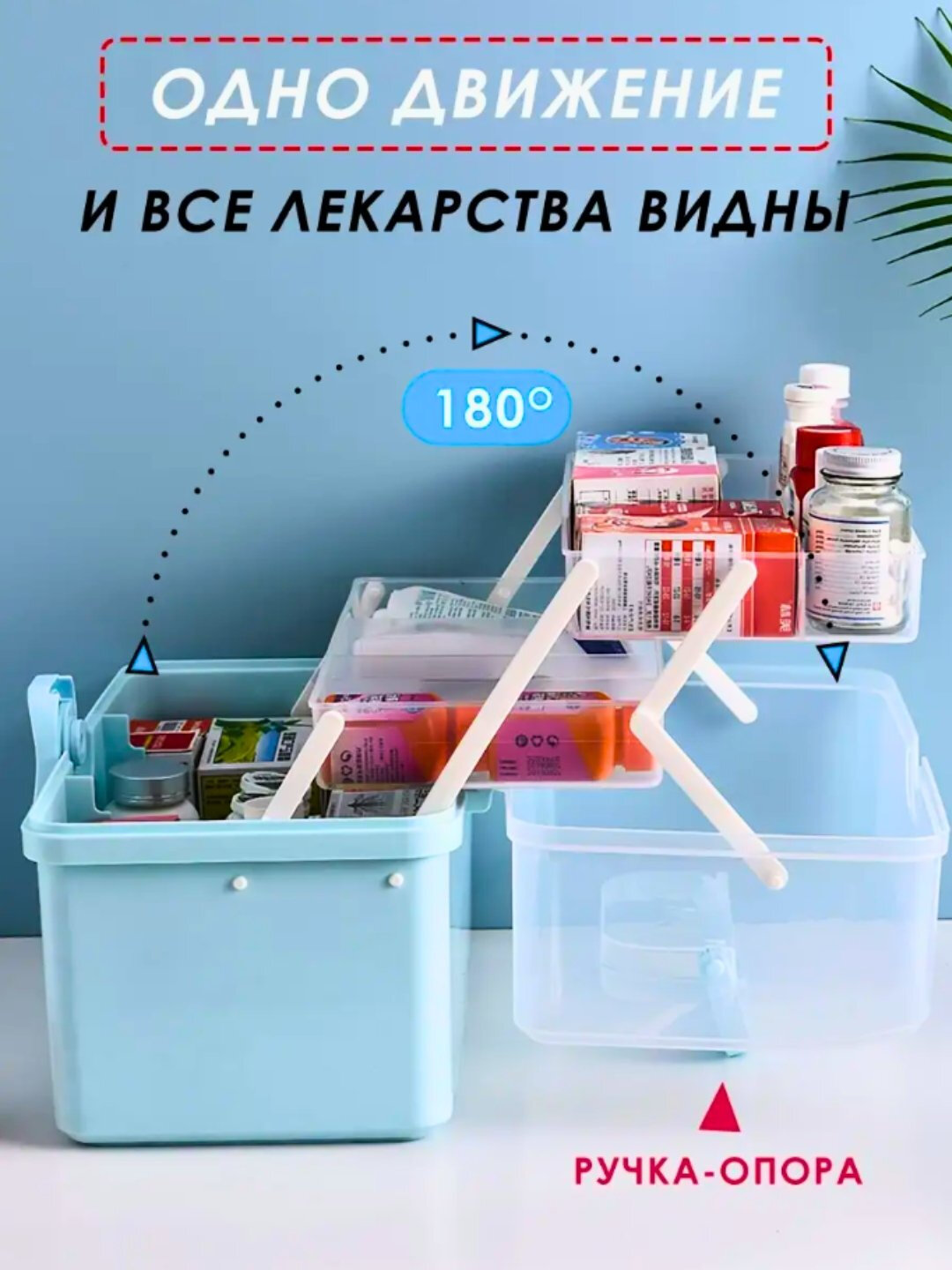 Аптечка домашняя, для хранения лекарств