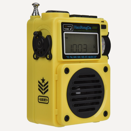 Изображение товара Портативный Цифровой Радиоприемник HRD-701, FM, MW, SW, WB, Bluetooth, MP3, от Аккумулятора