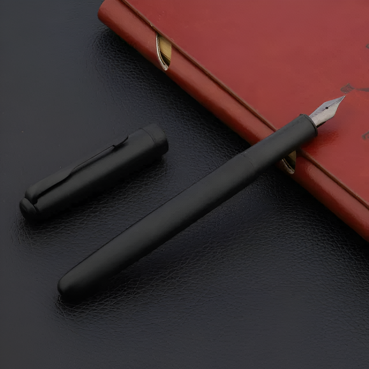 Перьевая ручка Jinhao 75 Extremely Black (подарочная упаковка)