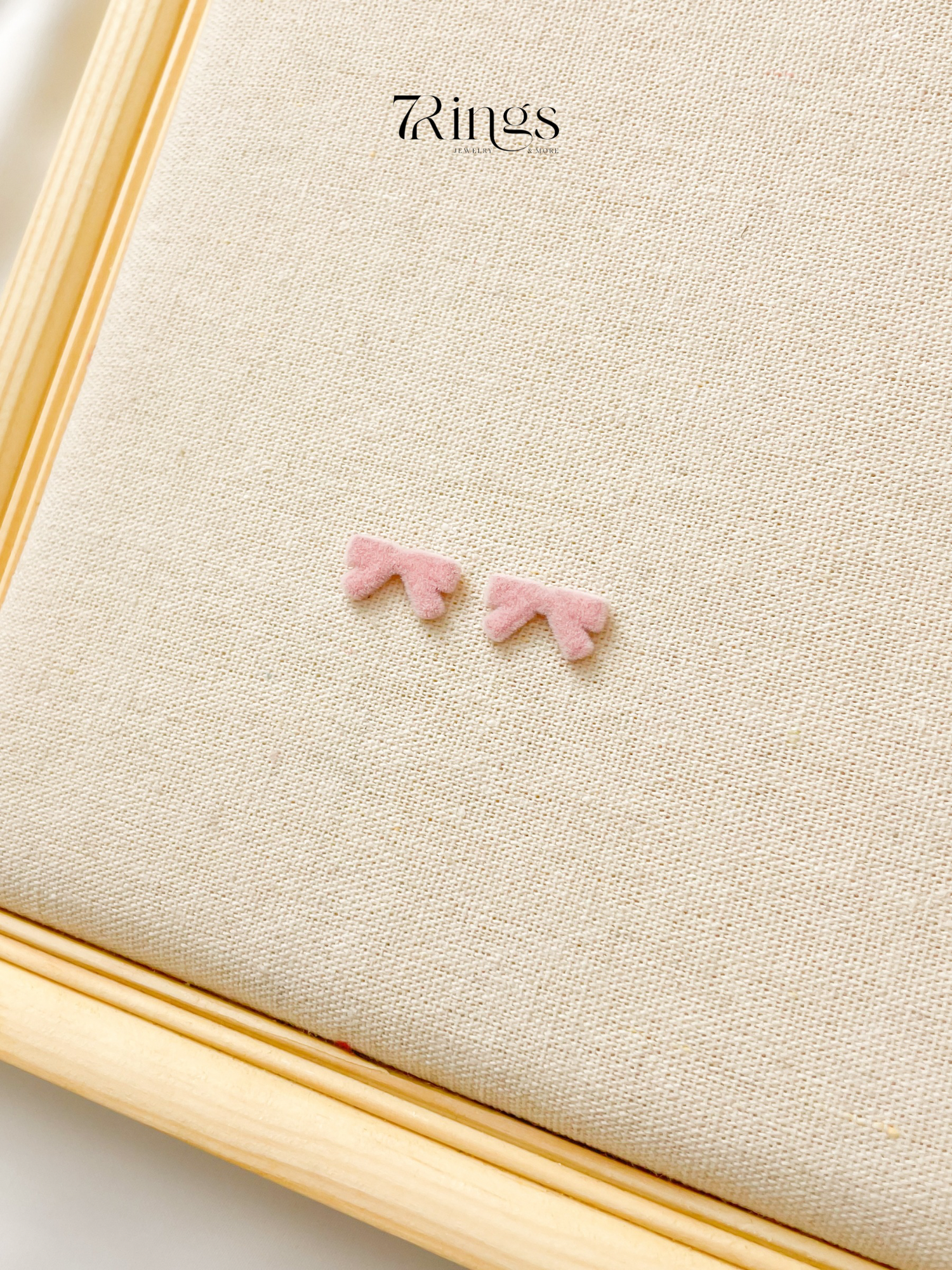 Моносерьга, Swarovski Zirconia, размер 6 мм, rose