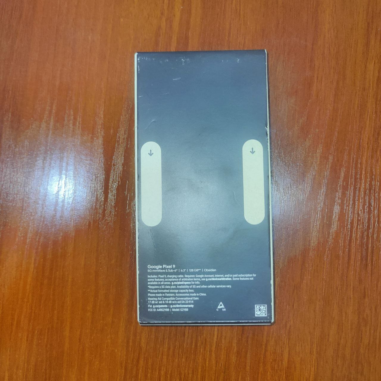 Смартфон Google Pixel 9, Черный, США, Android, NFC, Wi-Fi, Bluetooth, 6,3", 12ГБ, 128ГБ — фото 1