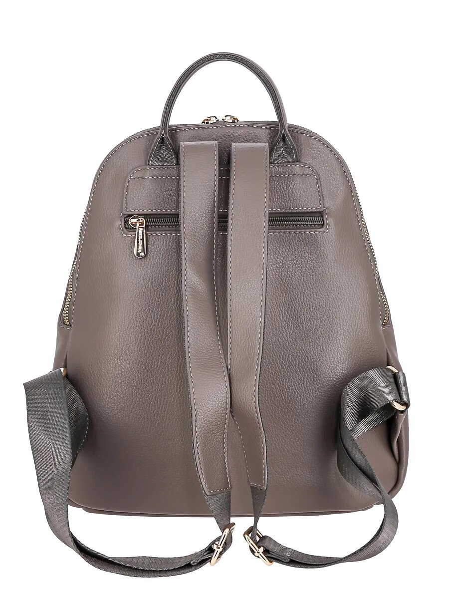 Сумка-рюкзак DAVID JONES, серо-коричневый — фото 1
