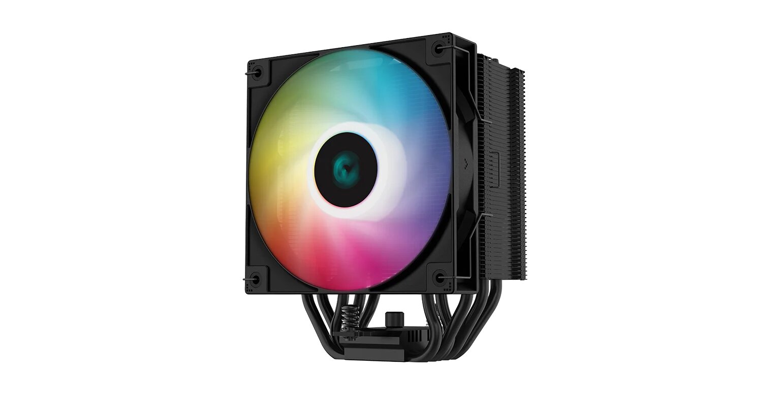 Охлаждающая система Deepcool AG500 ARGB , для процессора, гидравлические подшипники, 1 вентилятор черный