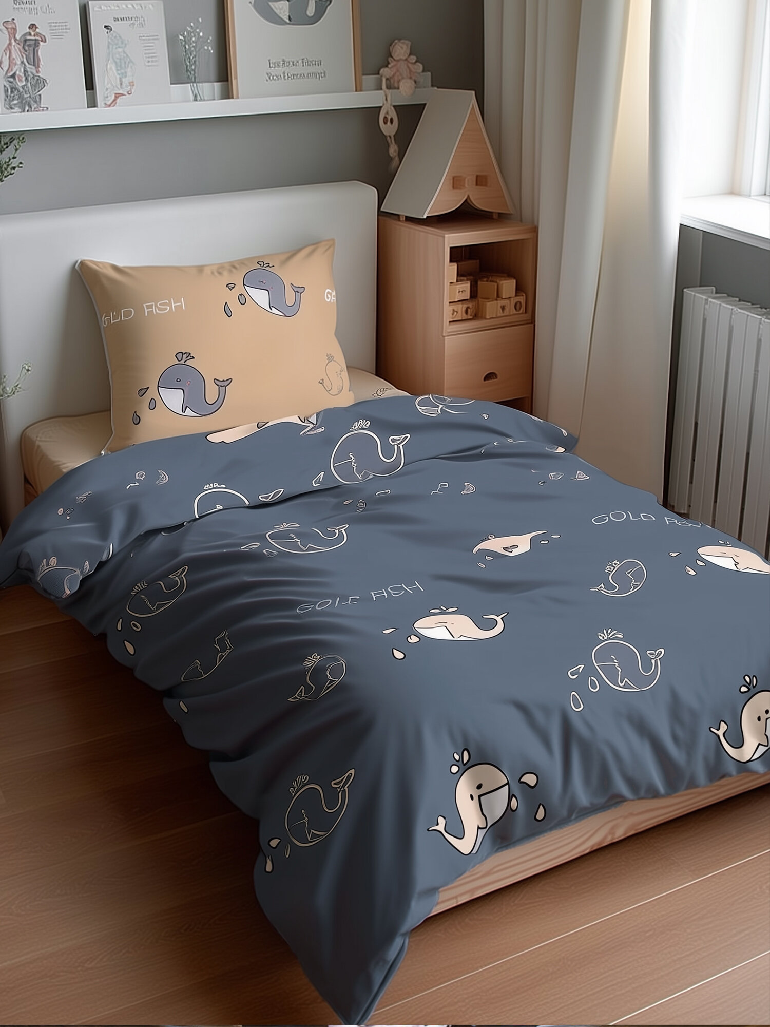 Детское постельное белье Сонный Гномик 