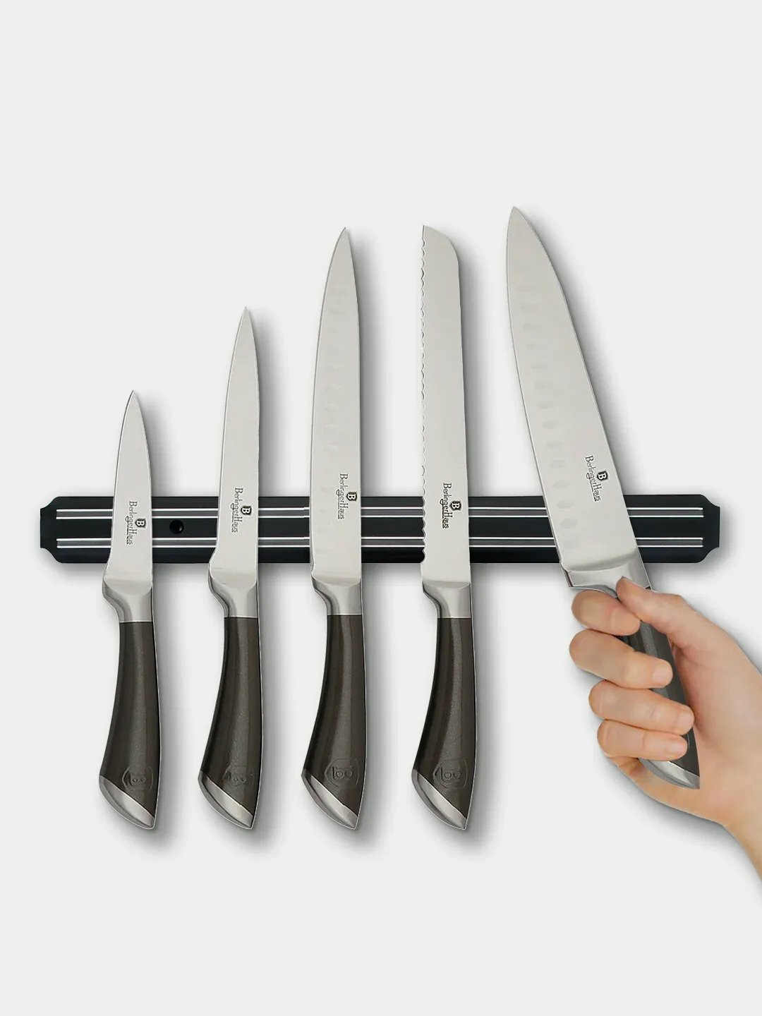 Магнитный держатель для ножей, для кухни, сильный магнит, 33, 38, 50 см