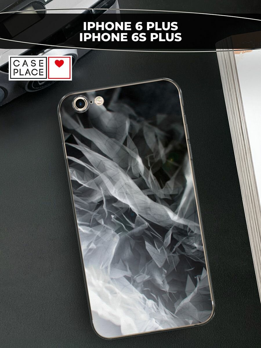 Чехол на Apple iPhone 6 Plus/6S Plus / Айфон 6 Плюс/Айфон 6С Плюс с принтом "Абстракция 9"