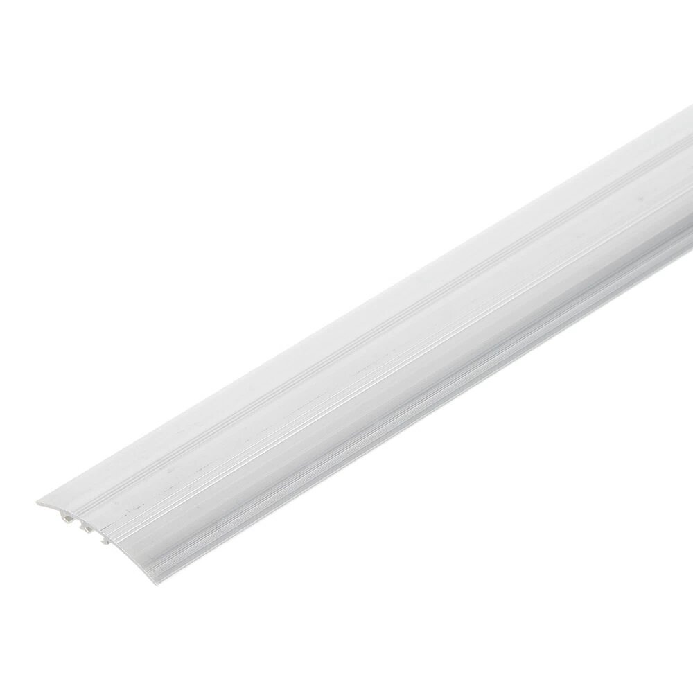 Порог алюминиевый разноуровневый кант 40х900 мм без покрытия перепад до 8 мм ПилотПро Кант040 СКУ/упак (0,9м)