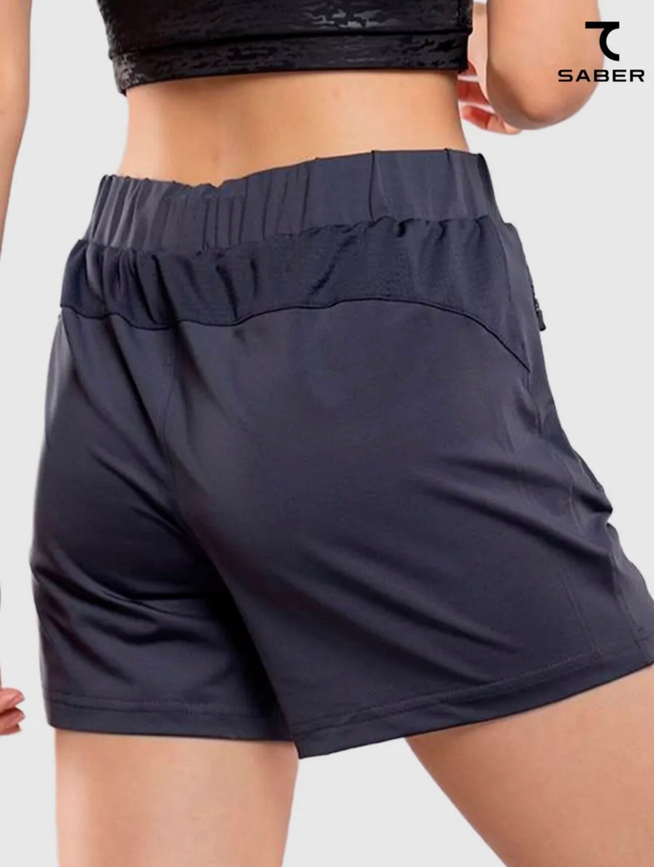 Шорты 7SABER Saber7, размер M S, темно-синий — фото 1