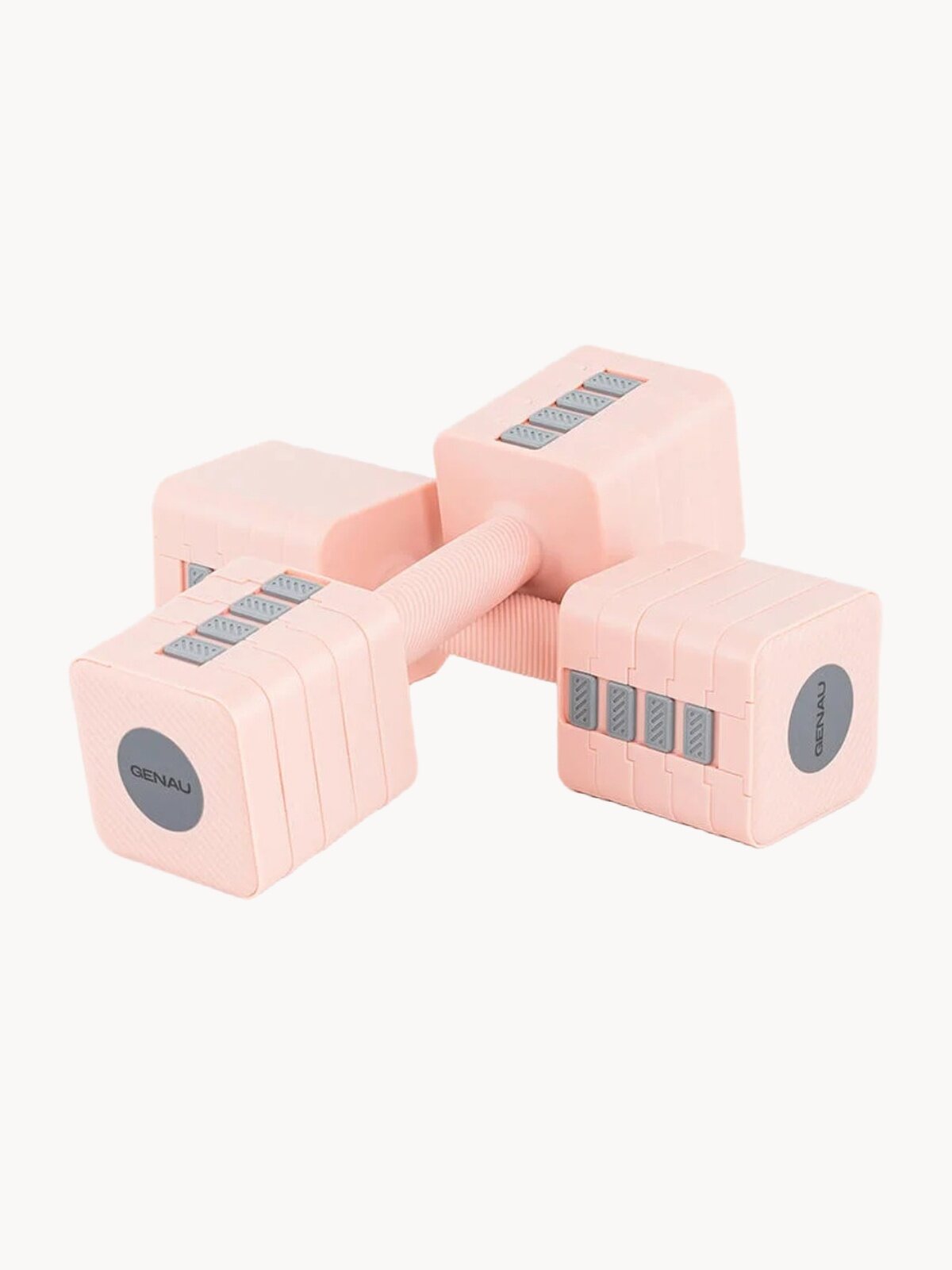 Гантель регулируемая Genau A Dumbbell Pink 5 кг, пара, розовые