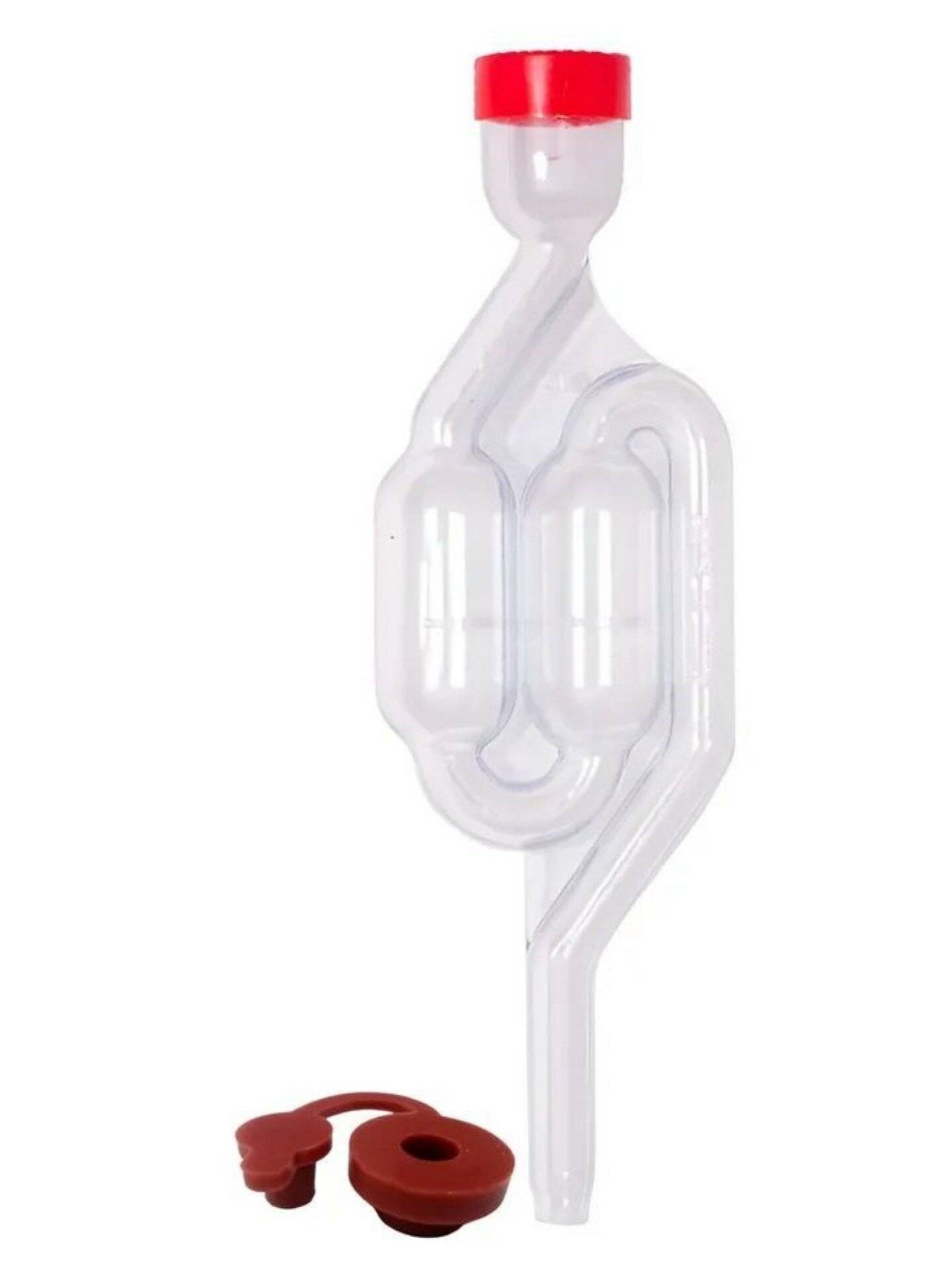 Гидрозатвор с силиконовым уплотнителем с колпачком