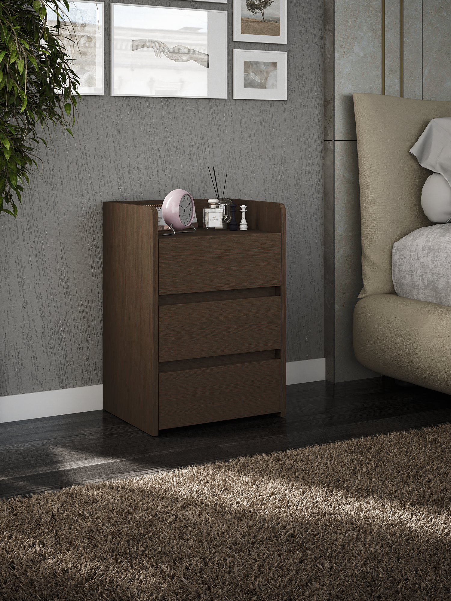 Тумба MFMaster Vitto-154 40 x 32.2 x 57.8 см