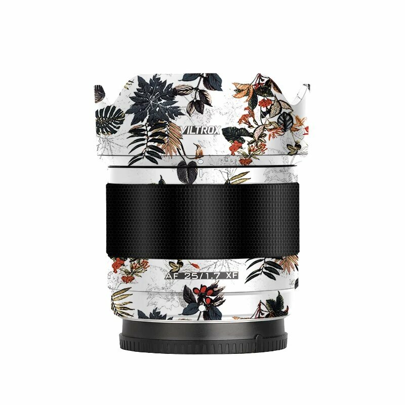 Защитная пленка для объектива Nikon Z-mount 25mm f/1.7 с узором 'Падающие листья'