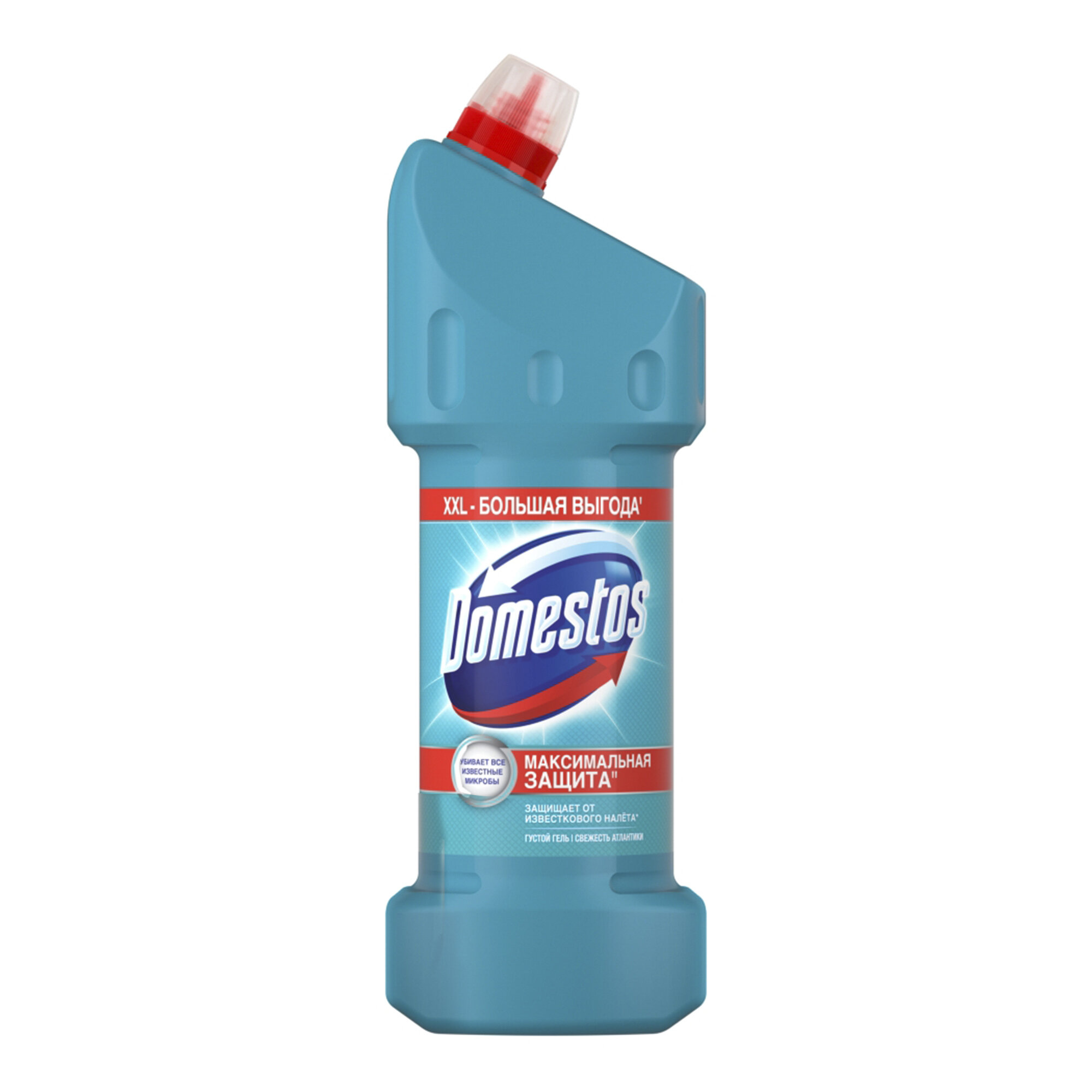 Гель Domestos Максимальная защита Свежесть Атлантики универсальный 1,5 л