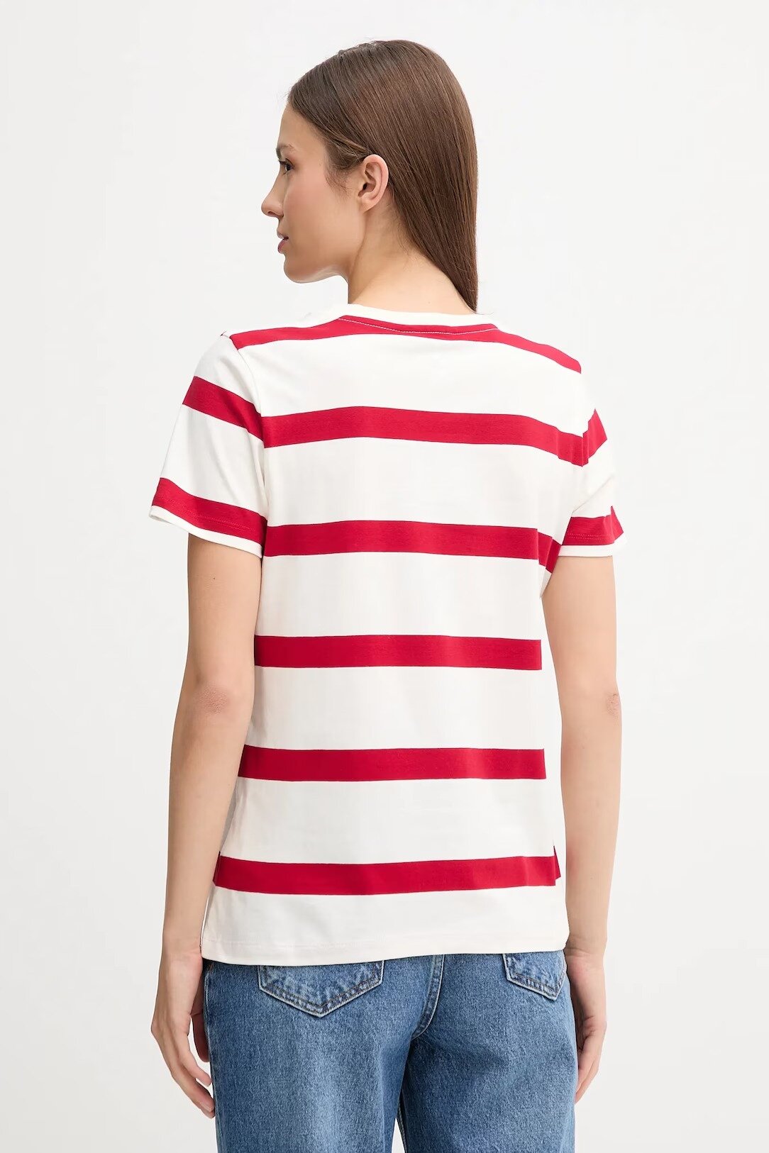 Футболка TOMMY HILFIGER, размер L, красный — фото 1