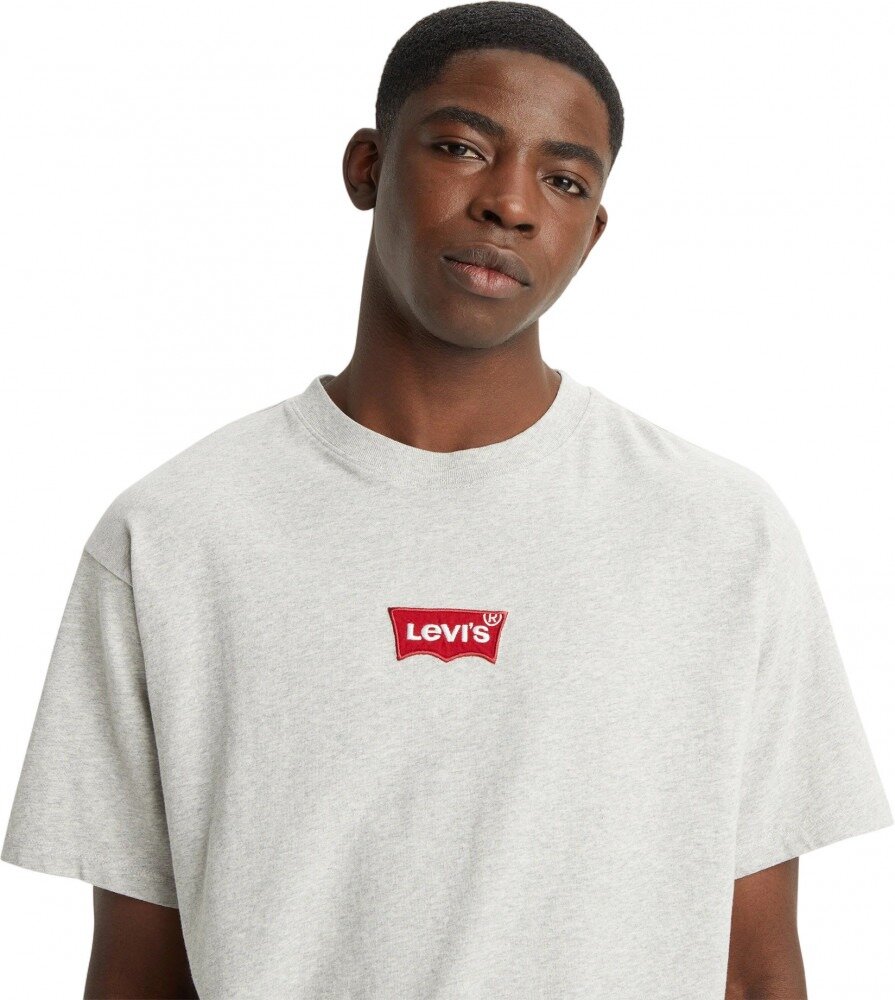 Футболка Levi's, размер S, серый — фото 1
