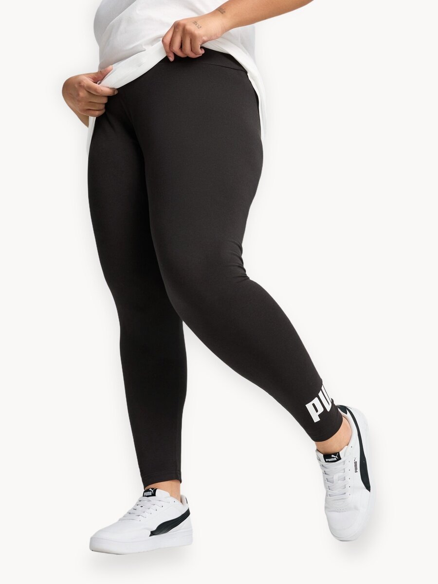 Легинсы PUMA ESS No. 1 Logo Leggings, размер M, черный
