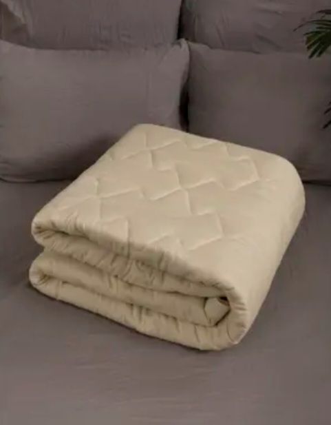Одеяло Детский 105x140 см, Всесезонное, с наполнителем овечья шерсть