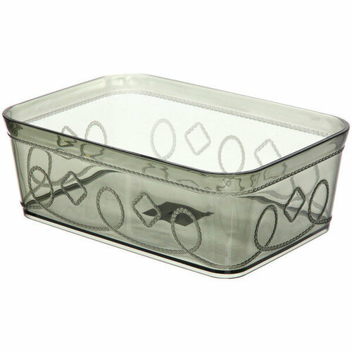 Контейнер для хранения «Пинто», цвет сине-зелёный, 22*15*7,5см