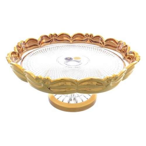 Фруктовница Фелиция Crystal Heart 30 см