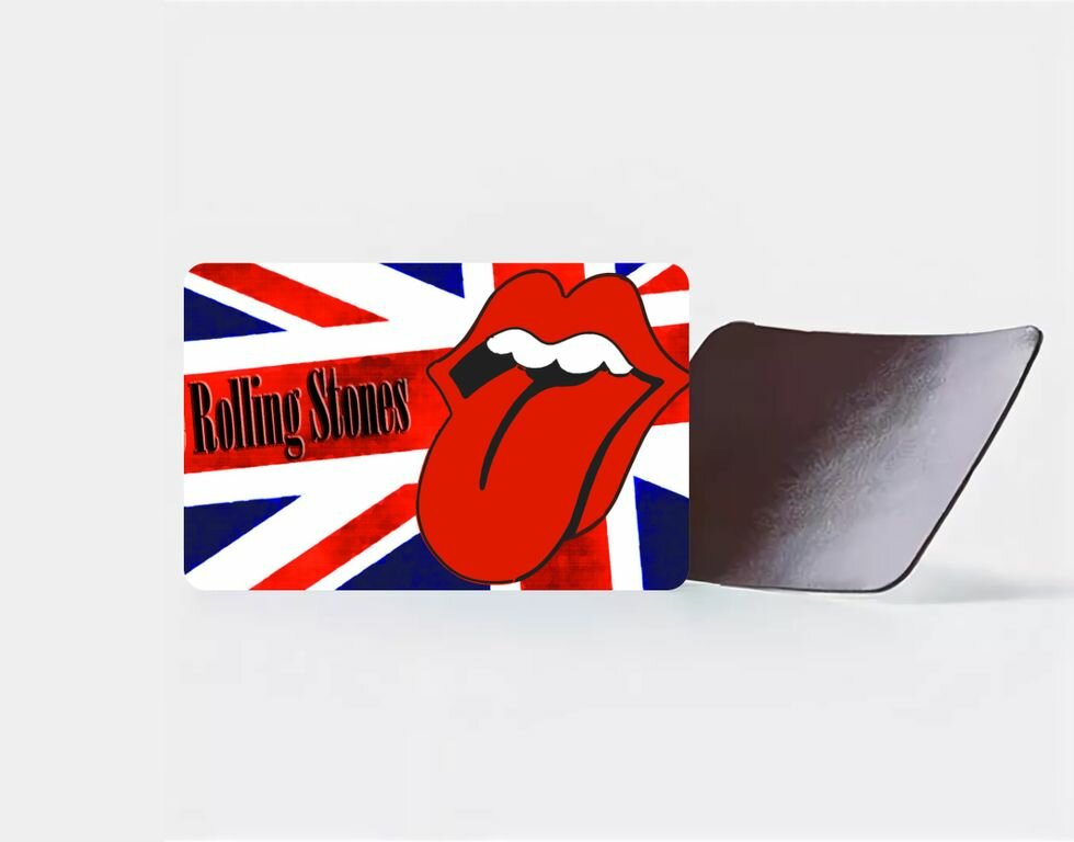 Магнит виниловый The Rolling Stones Роллинг Стоунз №8
