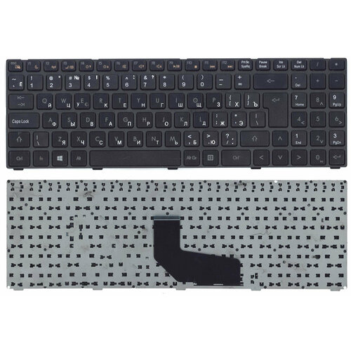 Клавиатура для ноутбука DNS K580S черная с рамкой клавиатура для ноутбука dns k580s черная с рамкой