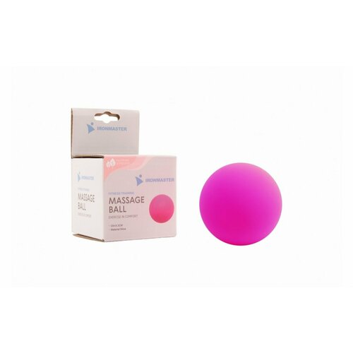 Мяч массажный IRONMASTER 6,3 см (розовый) IR97038-P