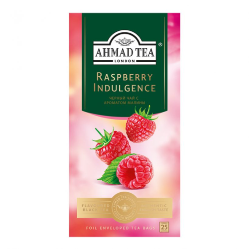Чай черный Ahmad Tea Малиновое лакомство, 25x1,5 г - фото №10