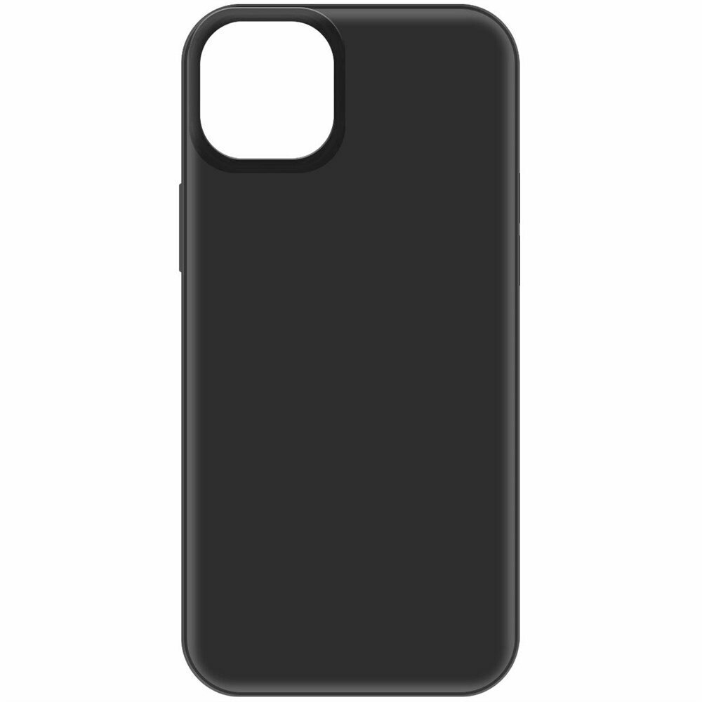 Чехол-накладка Krutoff Silicone Case для iPhone 15 Plus черный