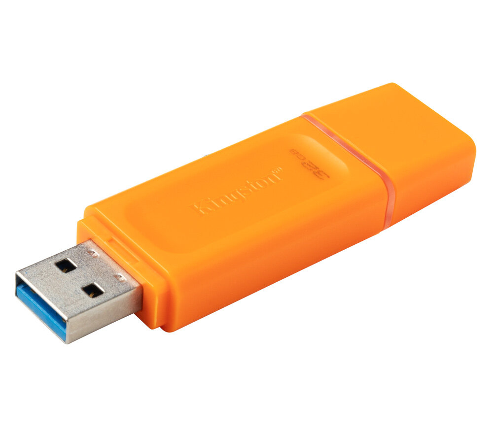 Флеш диск Kingston 32Gb DataTraveler Exodia, USB 3.2 gen.1, orange (kc-u2g32-7go) Kc-u2g32-7go