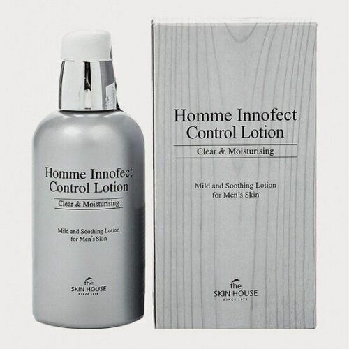 Изображение товара Матирующий лосьон для мужчин The Skin House Увлажняющий, 130 мл