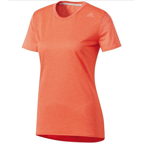 Футболка adidas, размер L, оранжевый футболка жен he0301 adidas w fi 3b tee white размер l