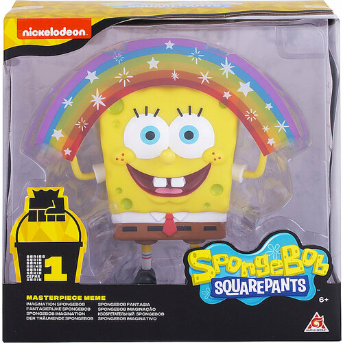Фигурка Alpha Toys SpongeBob - Губка Боб радужный EU691001, 20 см