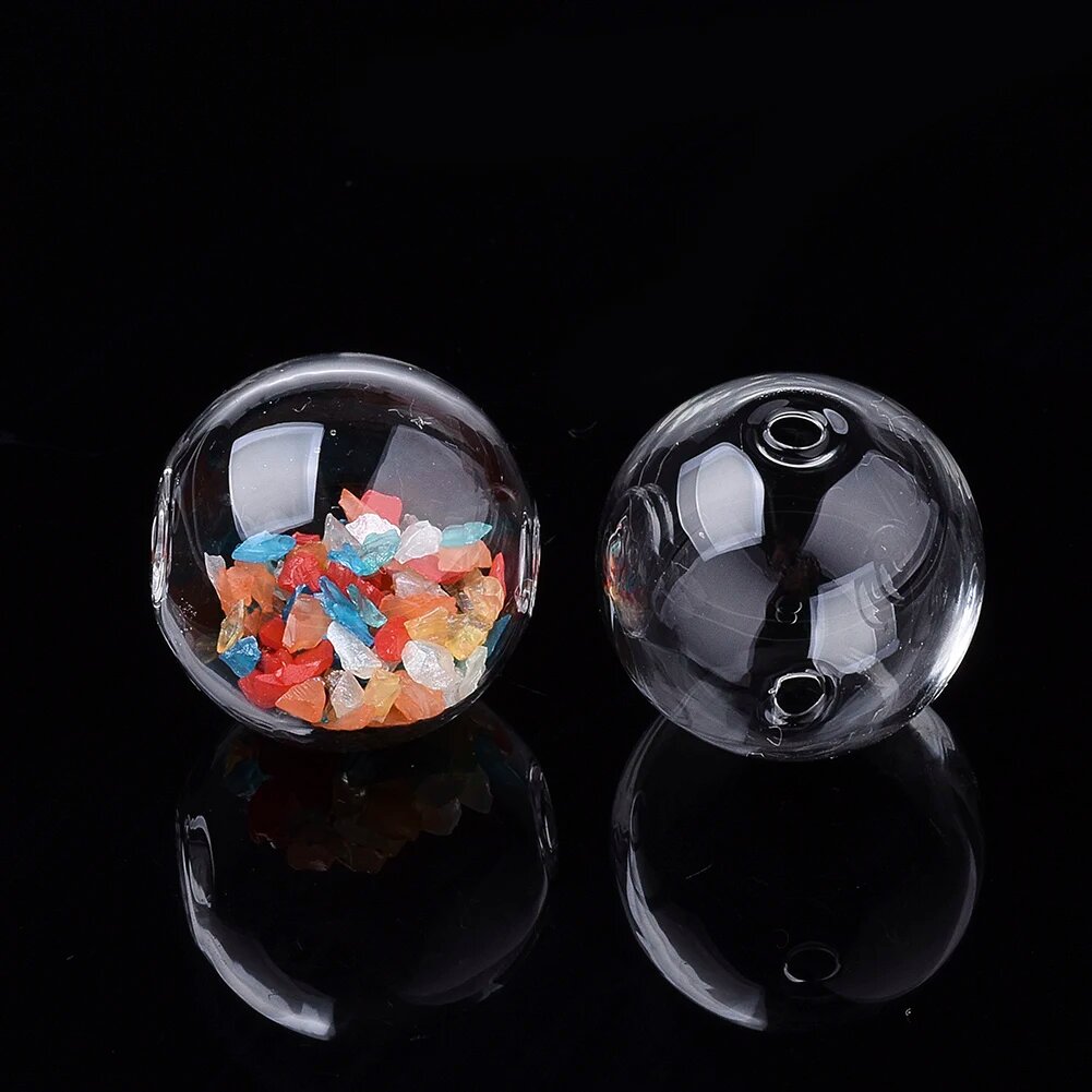Стеклянные шары Kissitty для ювелирных изделий, 12mm, Серебряный