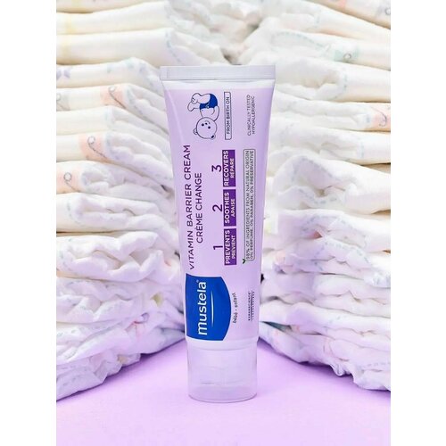 Крем под подгузник защитный витаминный 50 мл Diaper Rash Cream 1 2 3 1046₽