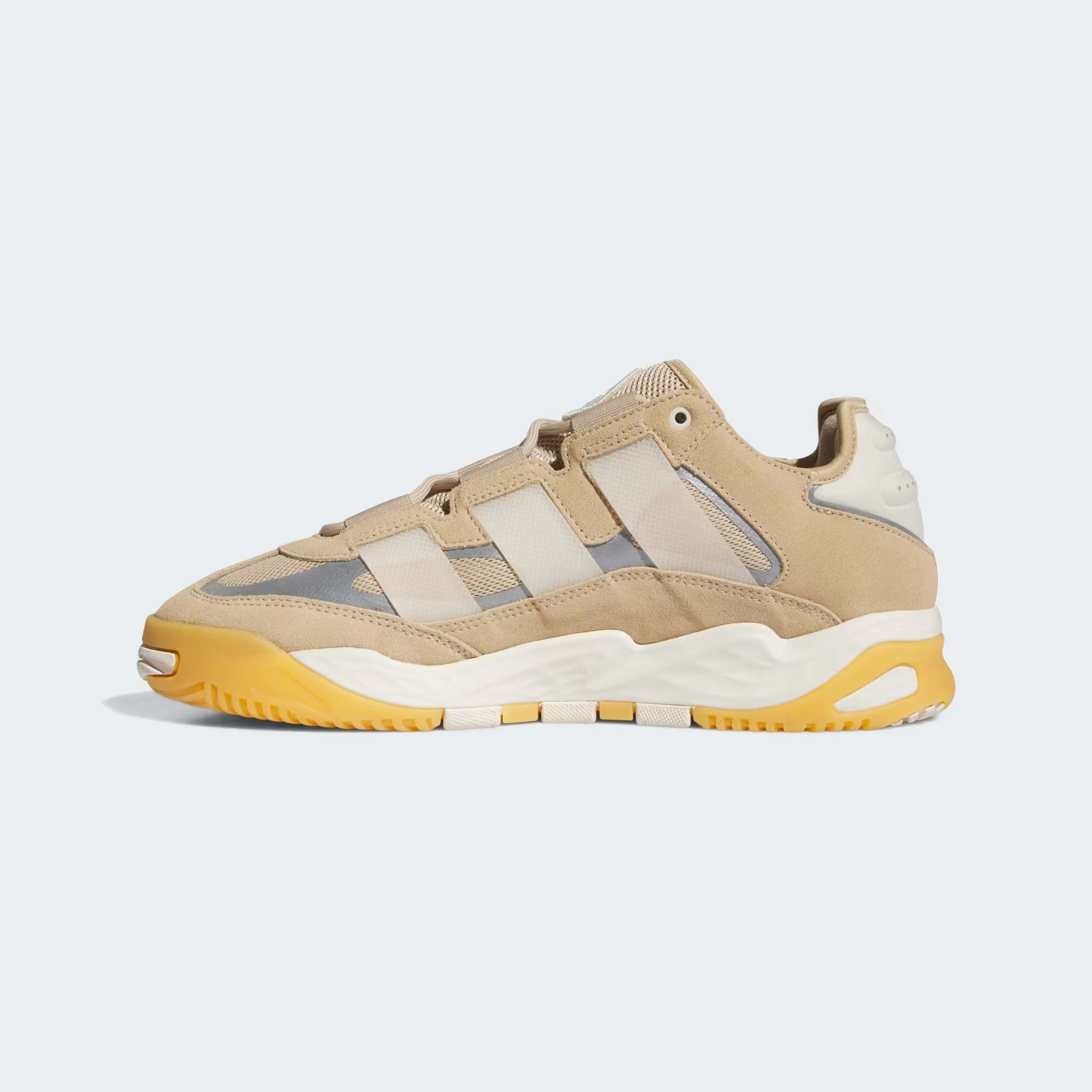 Кроссовки adidas, размер 42.5 RUS / 44 EU / 10 US / 9.5 UK, бежевый