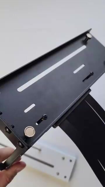 Кронштейн для видеокарты на 2 слота для райзера PCIe для вертикальной установки видеокарты — фото 1