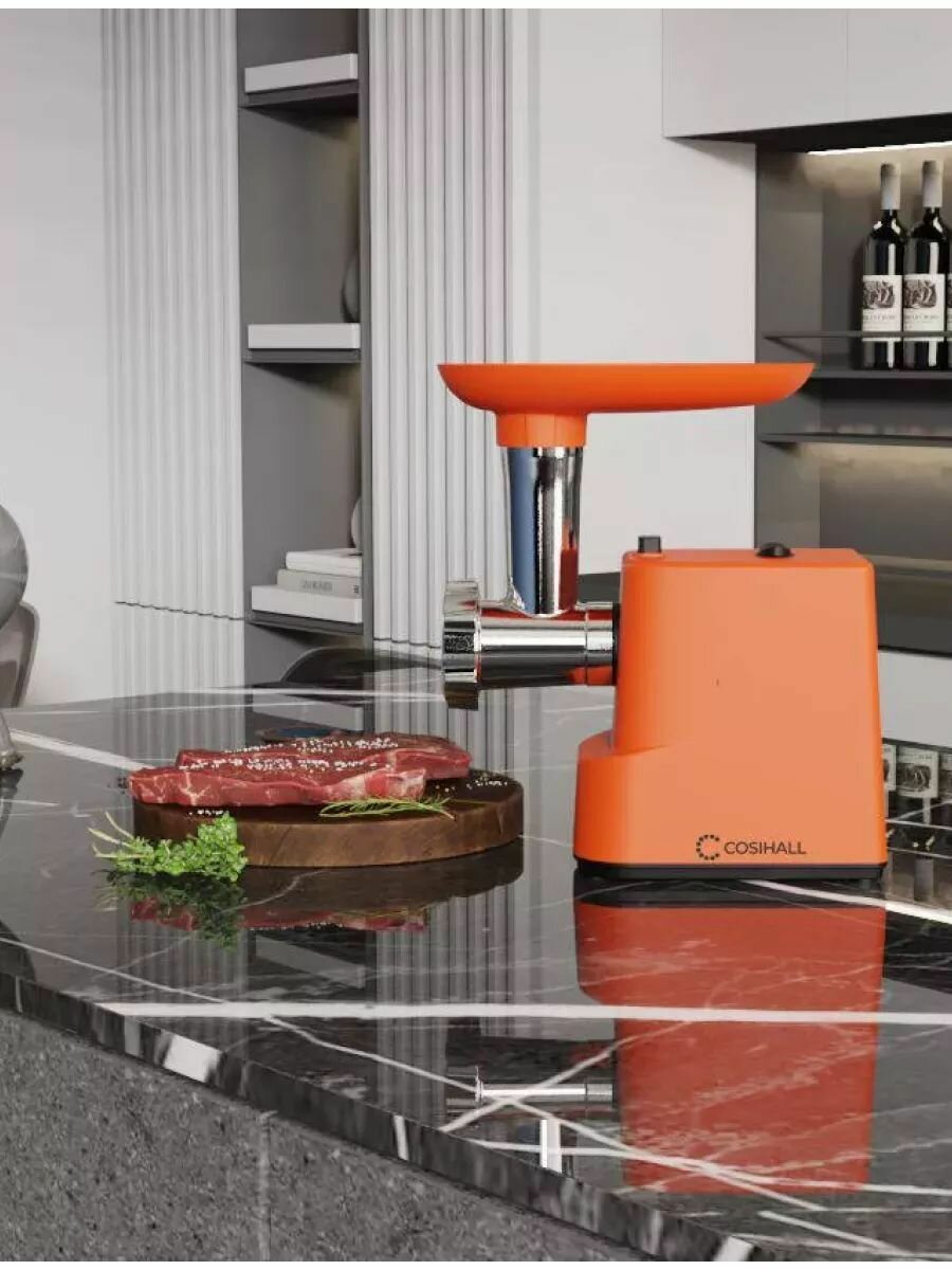Мясорубка COSIHALL, пластик, 750Вт, 3 скорости, защита от перегрузки