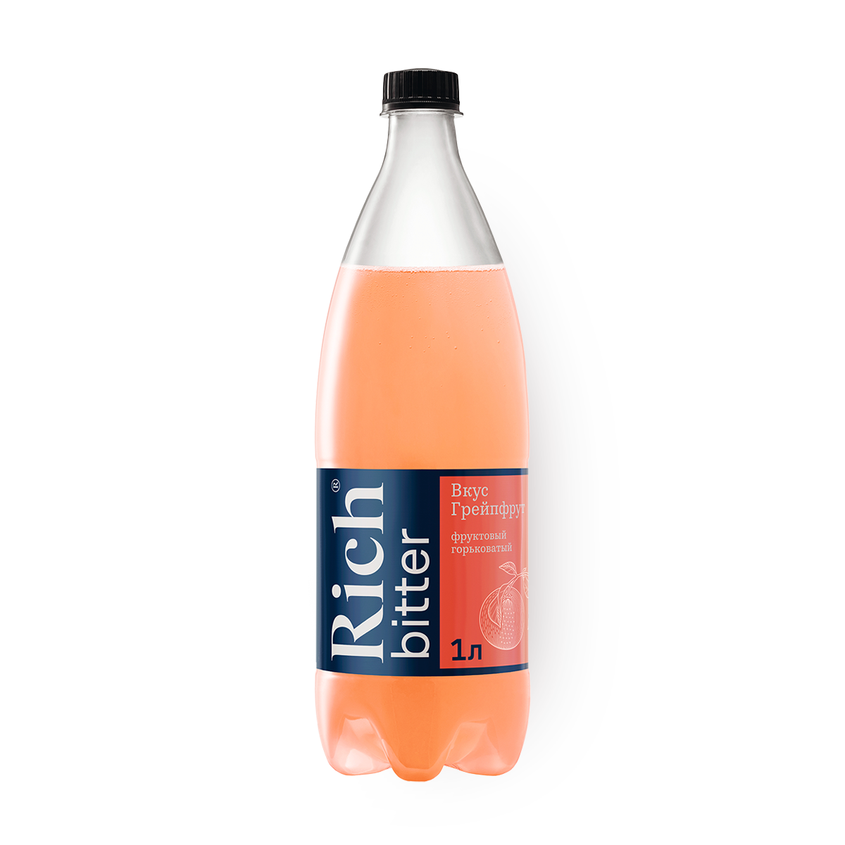 Тоник Rich Bitter, со вкусом грейпфрута, 1 л, пластиковая бутылка