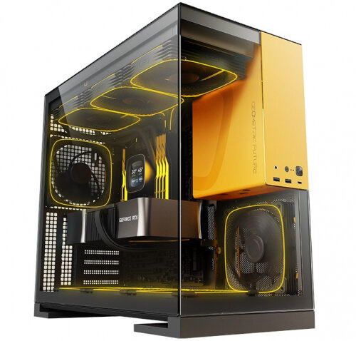 Корпус Geometric Future Model 5 Black Yellow (1AM5WKBY01100) — фото 1