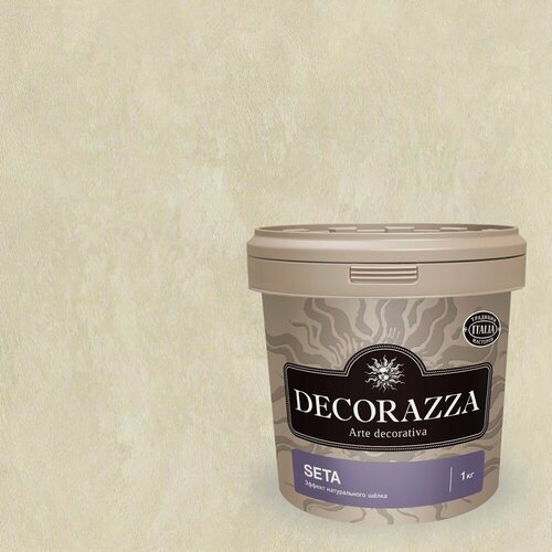 Изображение товара Декоративная штукатурка с эффектом натурального шелка Decorazza Seta (1кг) ST 11-82
